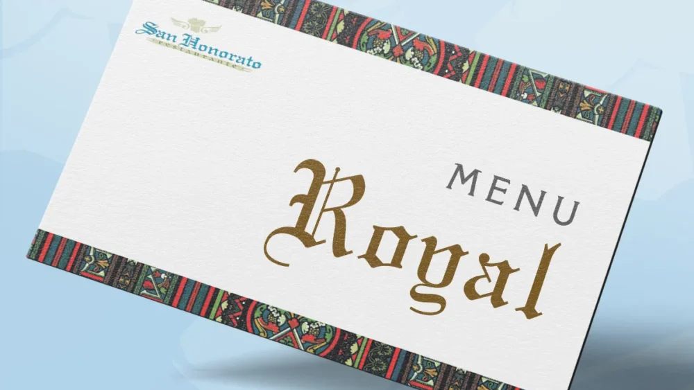Menu Royal